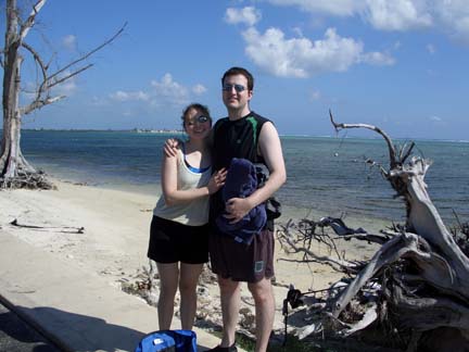 us after kayaking Grand Cayman